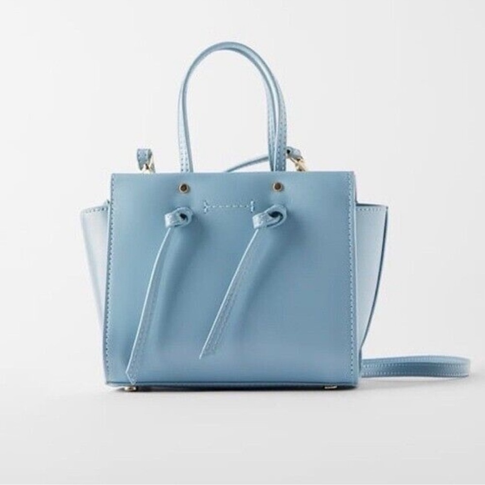 Zara Blue Baby Bag